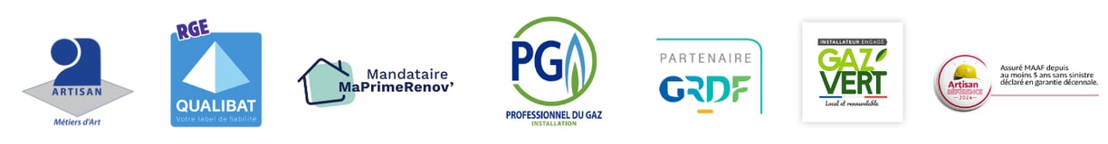 Qualiplomberie est une entreprise artisanale, certifiée RGE Qualibat, mandataire MaPrimeRenov'