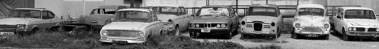 abandoned cars