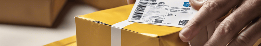 a cardboard box with a box of boxes on it