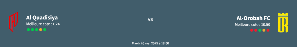 pronostic al quadisiya - al-orobah fc al orubah vs al qadisiyah al-orobah fc - al qadisiyah al qadis
