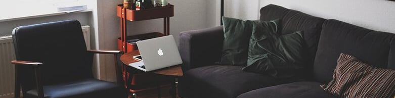 Bright living room with modern inventory