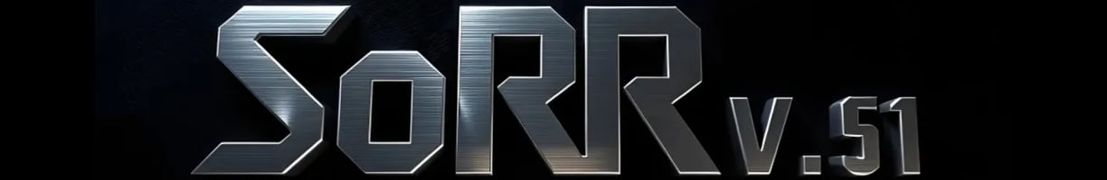 a logo for a company called SoRR V.5.1