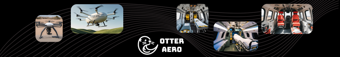 Otter Aero projects portfolio and logo