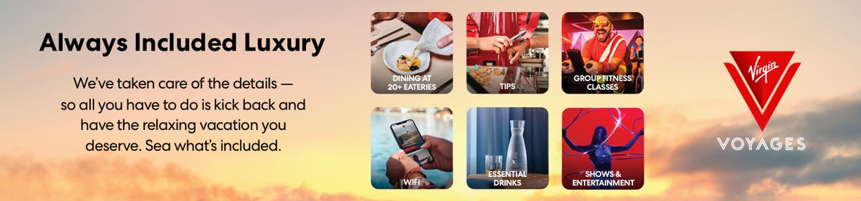 Virgin Voyages Always Included List