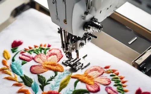 Motif de broderie machine fleuri lesbroderiesdenonette