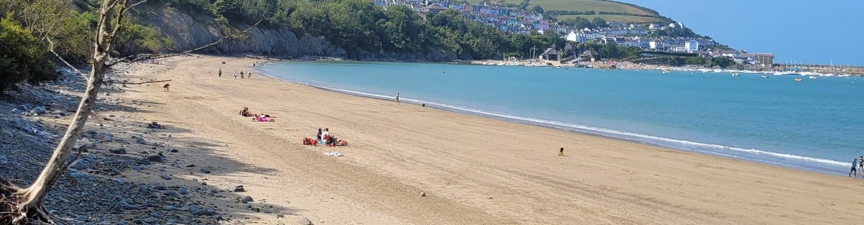 New Quay beach