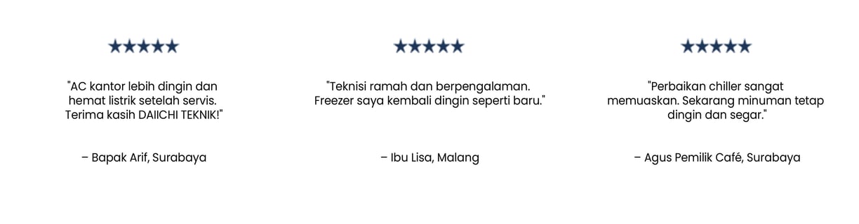 testimoni cv. daiichi teknik surabaya