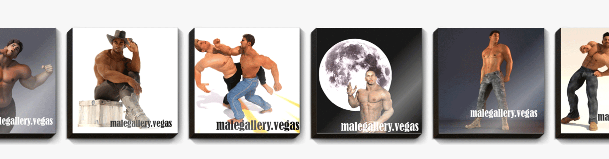 male gallery vegas framed artworks