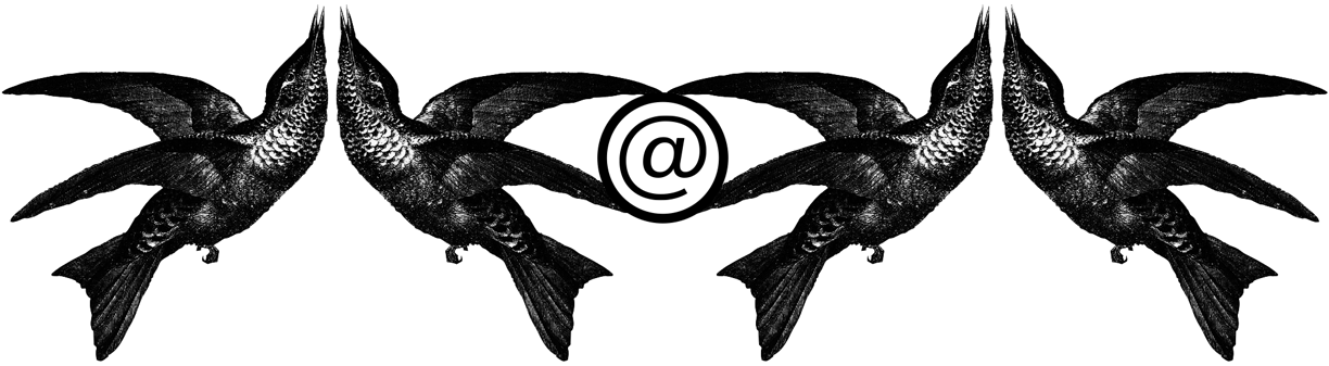 THESING2e-Logo mit @-Zeichen - Symbol für den E-Mail-Versand