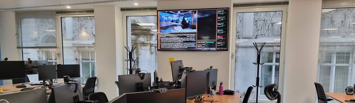 Office TV installer. Commercial TV installer. Commercial display installer