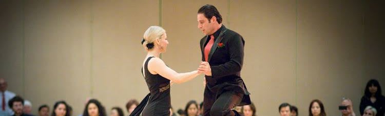 Mekhael Srour and Martha Slater argentine tango