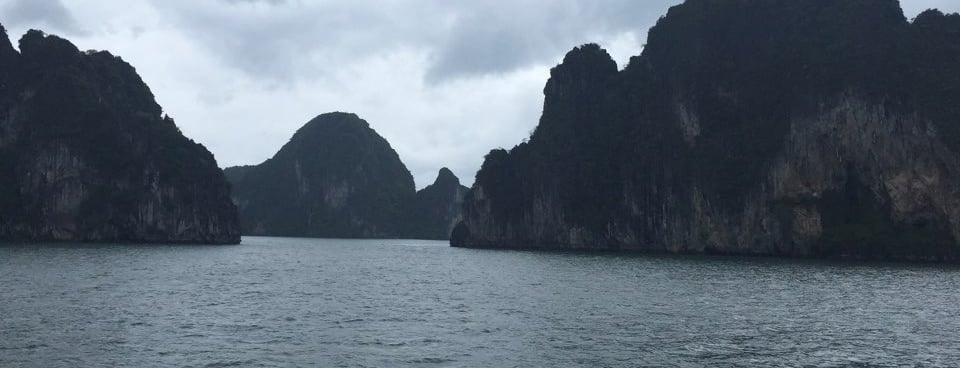 Beautiful view in Halong bay