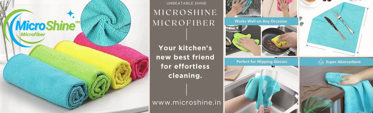 Home and Kitchen Microfiber Cleaning Cloth