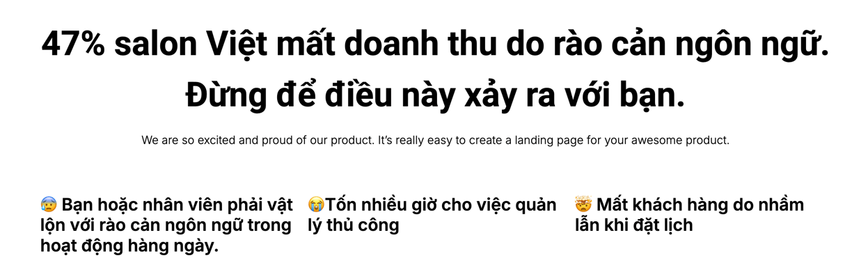 Salon68 | quản lý salon hiệu quả cùng AI.