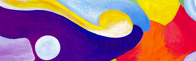 Personalized intuitive Reiki art acrylic painting soul path portrait