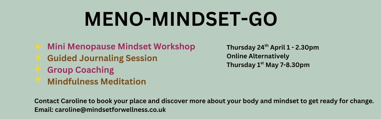 mini menopause course offer