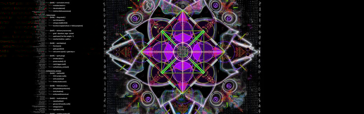 Mandala, sigils, magic, donuts, Donick, slaick, dxzvt
