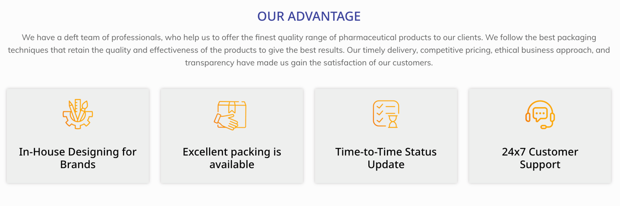 Advantages of working with Captab Biotec.