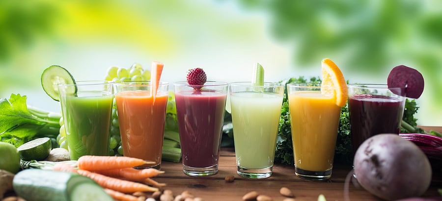 Healthy juices in town, cold press juices which maintain the nutrition of the fruits . super healthy