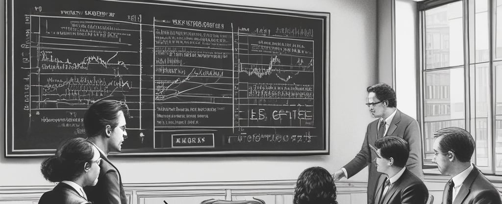 A professional consultation setting with a medical professional sitting at a desk facing a client. The room has a modern aesthetic with white walls decorated with framed certificates. The desk is organized with office supplies, a laptop, and a fruit bowl in the center.