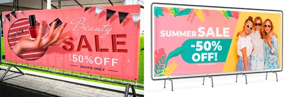 AvantiRed crea lonas publicitarias personalizables