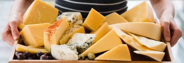 Variety of best authentic Egyptian cheese مجموعة من أفضل أنواع الجبن المصري