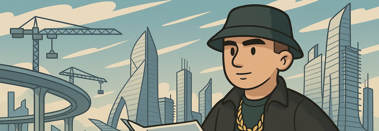 Rede eines Projektleiters der Hustensaft Jüngling Holding auf einer Firmenveranstaltung mit Publikum.