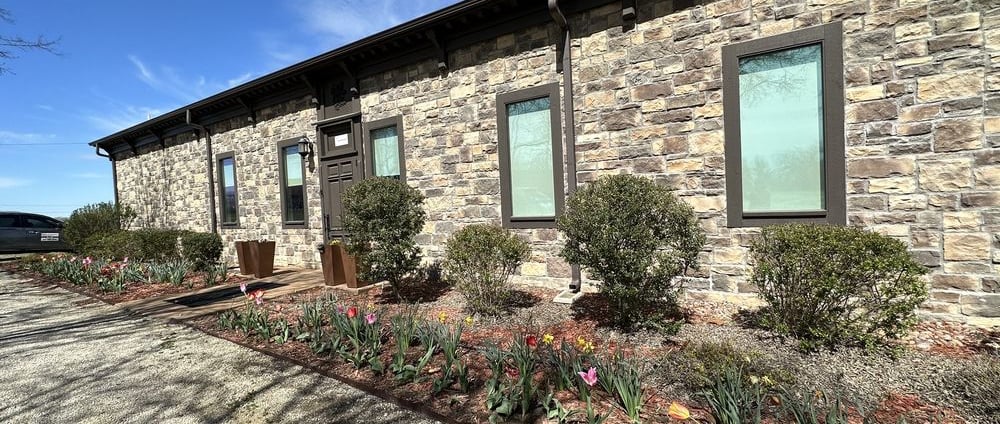 side of the brick building at Bethany Worship Center
