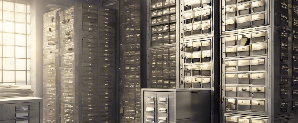A Vital Records vault