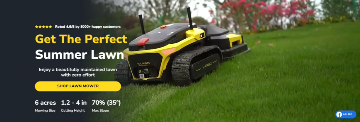 YARBO ROBOT LAWNMOWER SNOW BLOER TRADE SUTINEN EU HTTPS://YARBO-FINLAND.EU