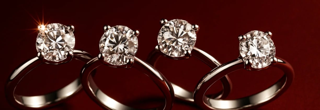 Shambh Solitaire Ring