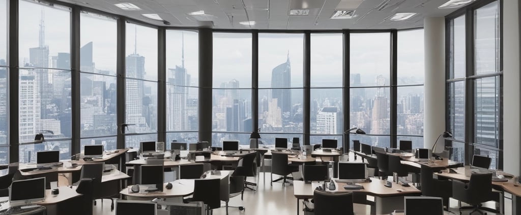 A financial report is laid out with an intricate chart showing data trends over multiple years. Surrounding text appears to be in a newspaper format, with graphs and tables prominently displayed. The focus is on a detailed line graph illustrating fluctuations.