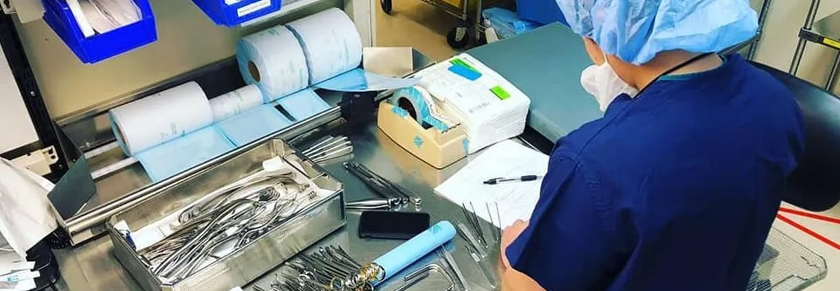 Sterile Processing Prep and pack