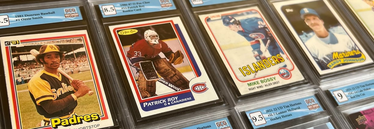 sports cards graded in Canada by GCG