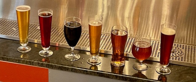 A sample of RDBC Beers & Ciders