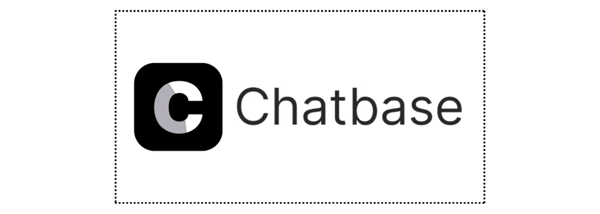 a logo with a chatbase written on it
