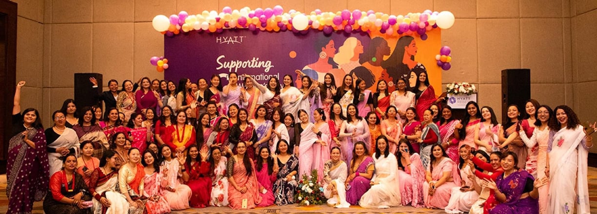 Group pic of participant from in Event in Hyatt Kathmandu