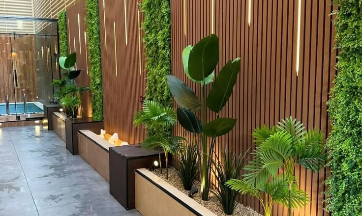 plante artificielle réaliste extérieur
