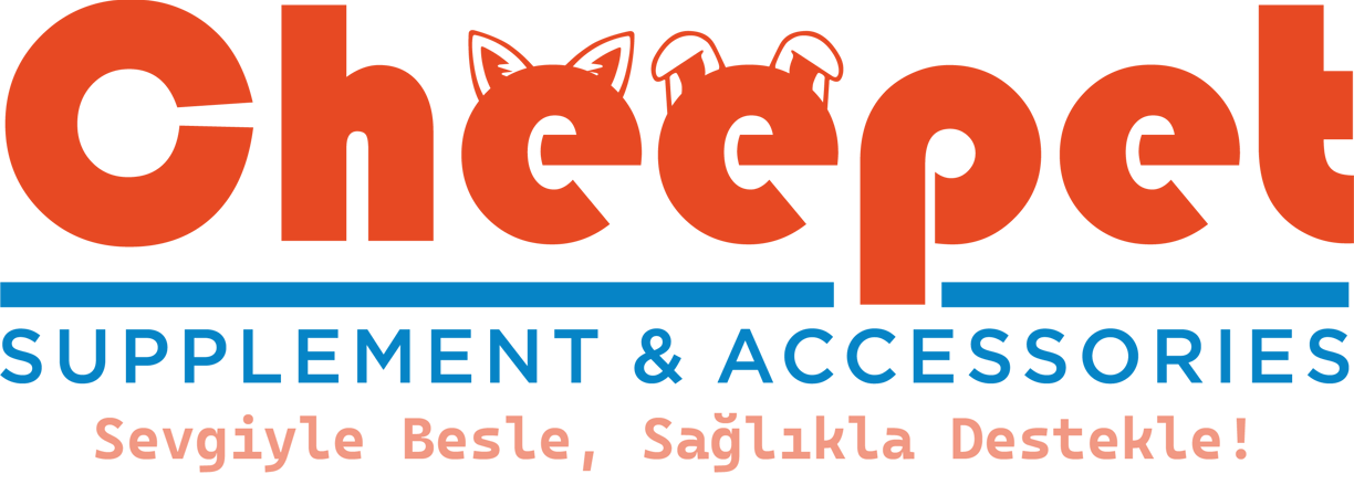 CHEEPET markasının resmi logosu. Pet takviyeleri ve aksesuarları alanında faaliyet göstermektedir.