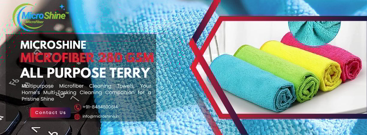 Microfiber Cleaning Cloth for Home and Kitchen