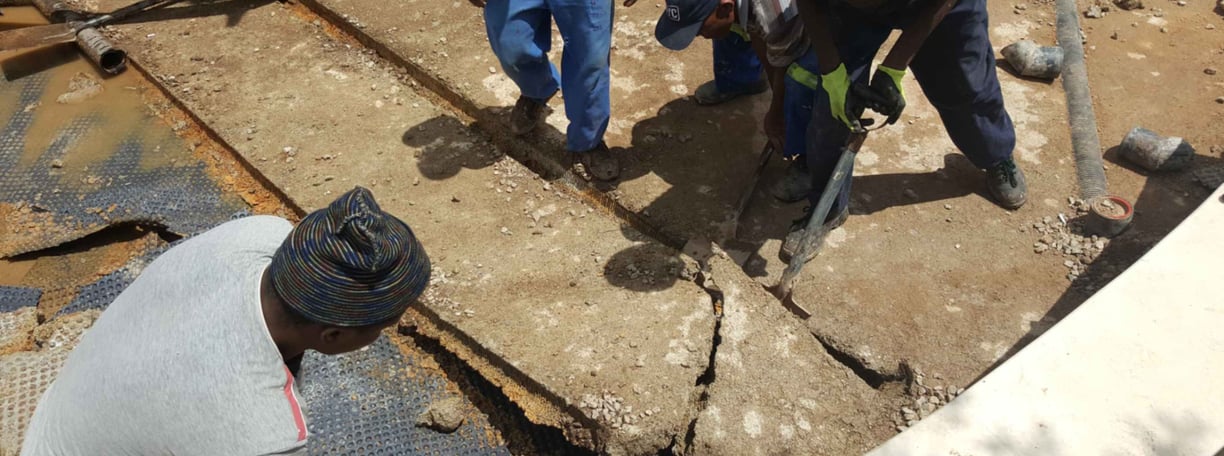 Slab repair waterproofing, Environmental Pro Construction