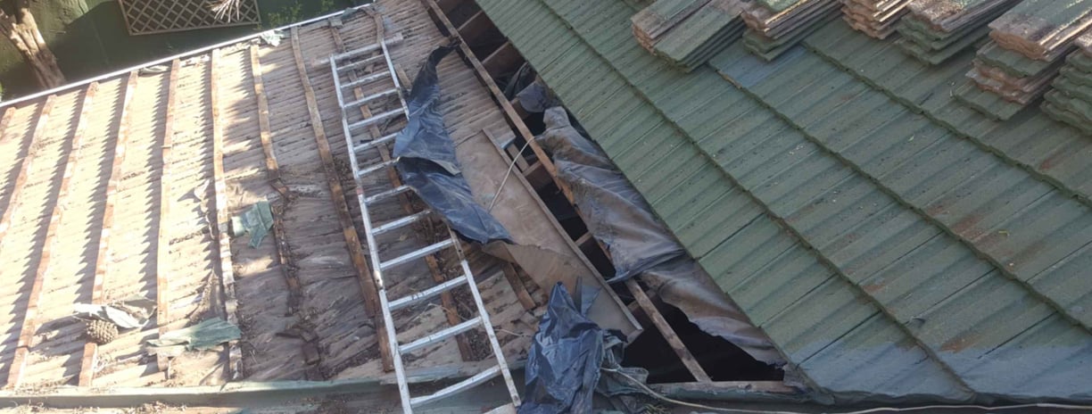 Blairgowrie Randburg roof structure correction