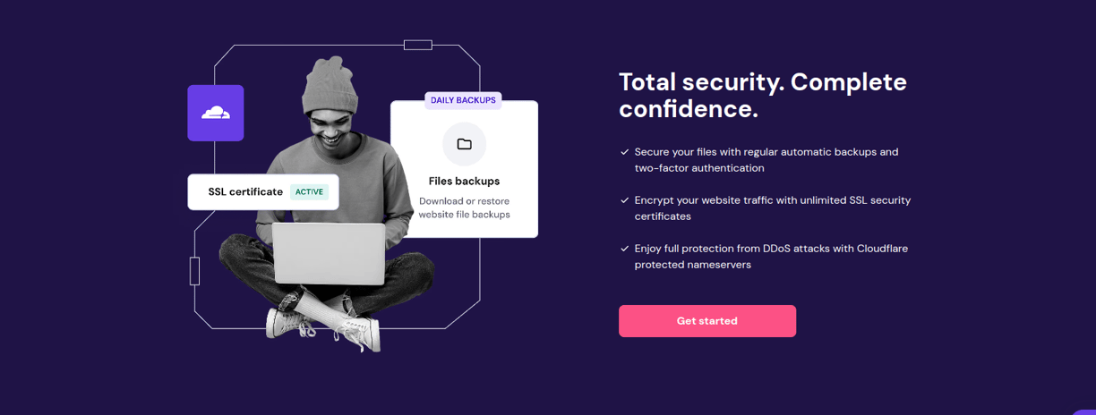 hostinger hostinger provider security. complete confidence