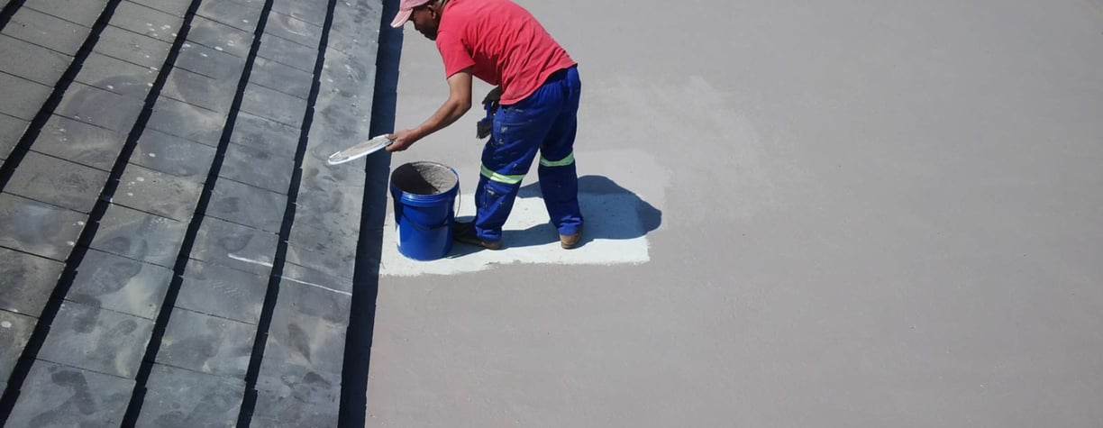 Flat roof waterproofing Environmental Pro Construction West Rand