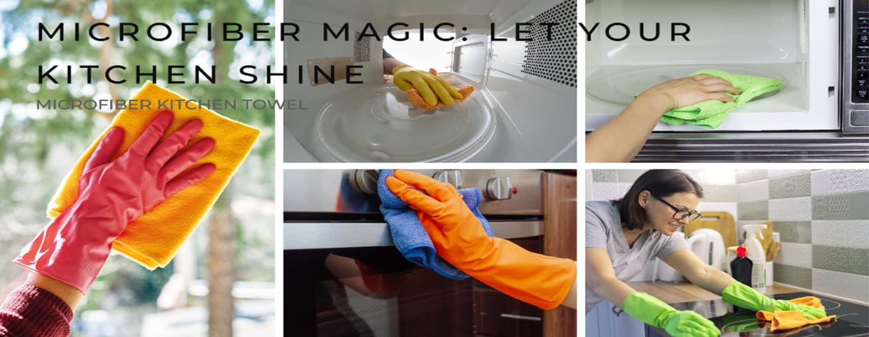Microfiber Cleaning Cloth Home