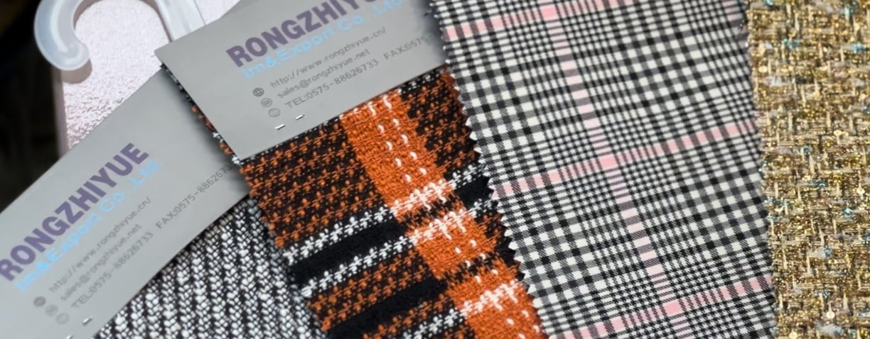 Rongzhiyue: fabric samples display