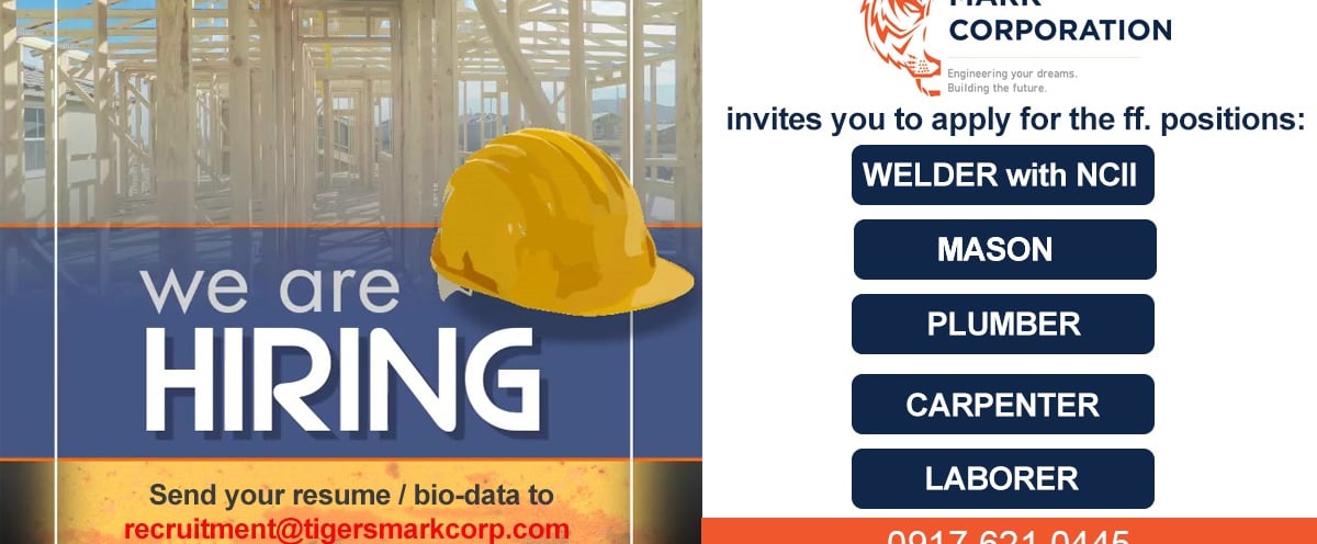 Tiger's Mark Corporation | Construction Supply, Equipment, Materials, Tools & Equipment