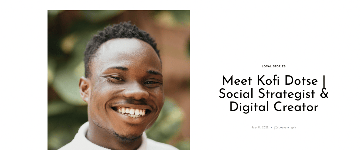 Kofi Dotse interview with Shoutout Arizona