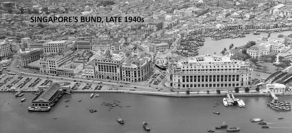 Bl/W photo of Singapore in 1940, #Singapore #PreWar #DescentIntoHell #POWStories