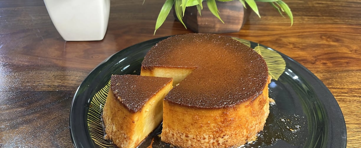 Quick and Easy homemade caramel bread pudding recipe from 10z Kitchen